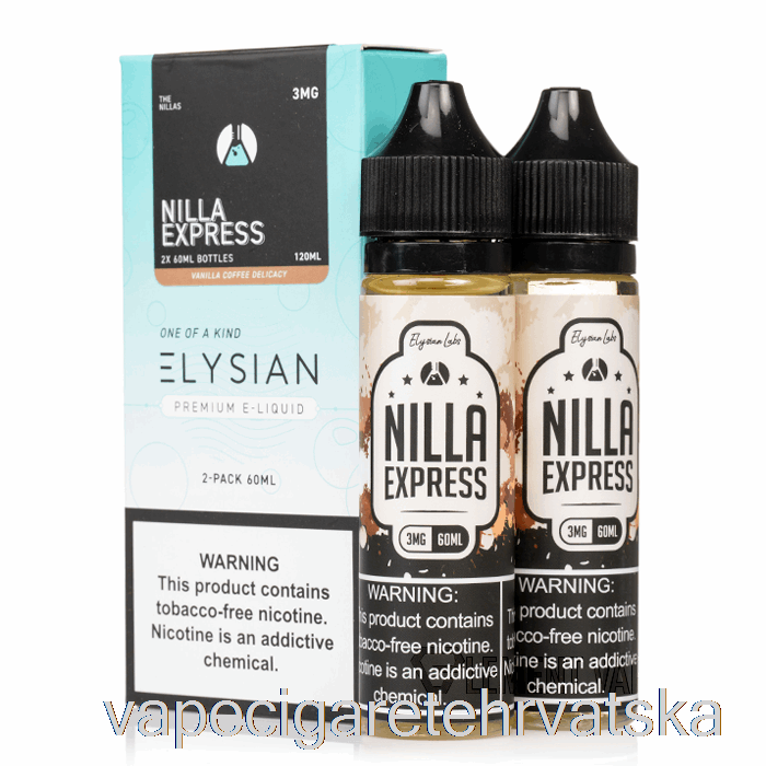 Vape Cigarete Nilla Express - Elysian Labs - 120ml 3mg